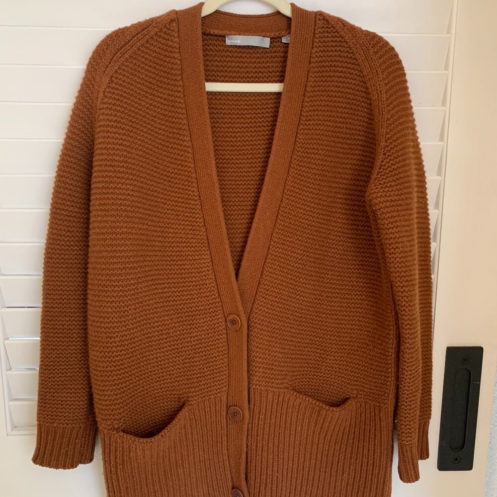 Vince Cableknit Cashmere Sweater in Medium